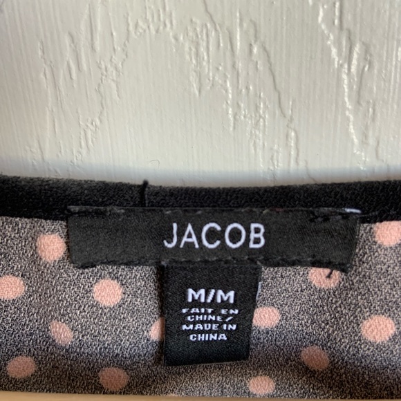 Jacob Black Polk-a-Dot Dress - Picture 4 of 6